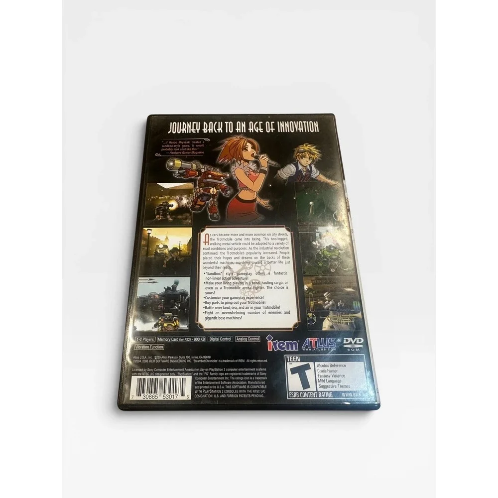 Steambot Chronicles Sony PlayStation 2 PS2 Atlus 2006 Action Adventure CIB